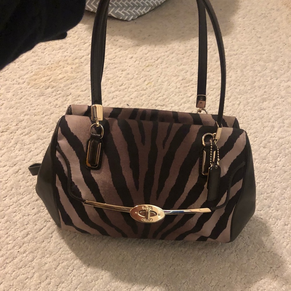 Animal Print Coach Purse